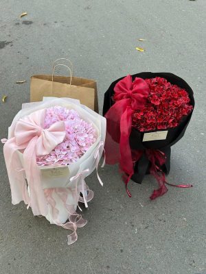 TÚ CẦU ĐỎ KÈM NƠ