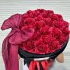 Bó đỏ vũ nữ rượu vang kèm nơ