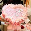 BÓ 120 bông hồng công chúa gắn bướm